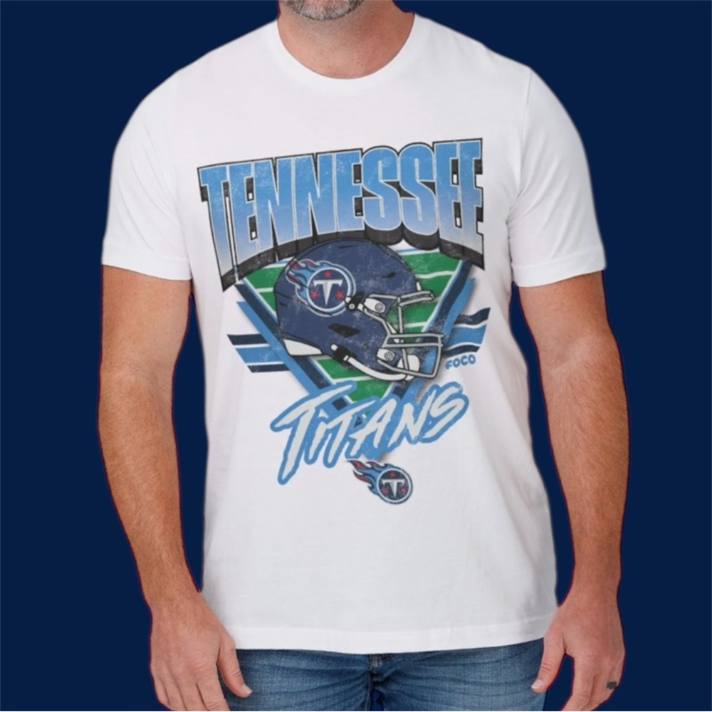 Vintage Design Tennessee Titans Short Sleeve Graphic Tee